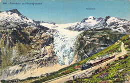 Furkabahn Und Rhonegletscher Gel.1922 - Other & Unclassified