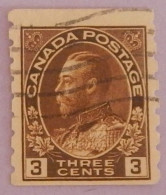 CANADA YT 110aB OBLITÉRÉ "GEORGE V" ANNÉES 1918/1925 - Usati