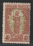 CONGO - N°36 ** (1900-04) 40c Brun Et Vert-olive - Neufs