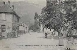 GENEVREY DE VIF Place De La Mairie Et Grande Rue - Sonstige & Ohne Zuordnung