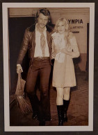 Carte Postale : Johnny Hallyday Et Sylvie Vartan (Olympia) - Entertainers