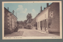 CP - 36 - Lye - Rue De La Poste - Sonstige & Ohne Zuordnung