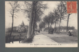 CP - 37 - Bléré - Avenue De La Gare - Bléré