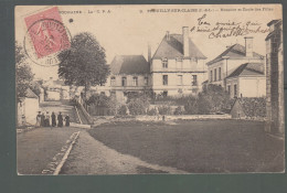 CP - 37 - Preuilly-sur-Claise  - Hospice - Ecole Des Filles - Other & Unclassified