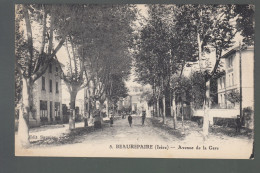 CP - 38 - Beaurepaire - Avenue De La Gare - Beaurepaire