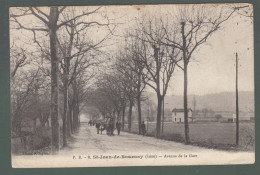 CP - 38 - Saint-Jean-de-Bournet - Avenue De La Gare - Other & Unclassified