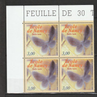 N° 3246 Cinquantenaire De L'Ecole De Nancy: Beau Bloc De 4 Timbres Neuf Impeccable - Neufs