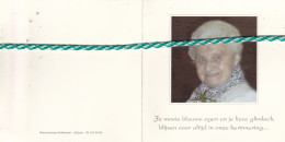 Clara Van Den Bossche-Van Hecke, Maldegem 1905, Assenede 2008. Honderdjarige. Foto - Todesanzeige