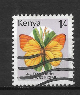 KENYA  N°   416   " Papillons " - Kenia (1963-...)