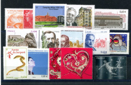 RC 27649 FRANCE 2012 - 2013 LOT DE TIMBRES EN EURO A LA FACIALE 12,98€ NEUFS ** MNH TB - Unused Stamps