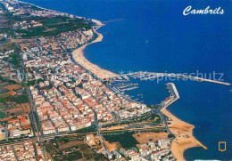 72686501 Cambrils Fliegeraufnahme Mit Hafen  - Autres & Non Classés