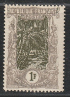 CONGO - N°39 * (1900-04) 1f Gris Et Brun-olive - Nuevos