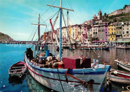 72686477 Portovenere Scorcio Panoramico Porto Hafen Fischkutter Portovenere - Otros & Sin Clasificación