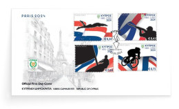 CYPRUS 2024 SPORT Summer Olympic Games In PARIS - Fine Set FDC - Nuovi