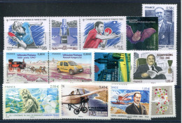 RC 27651 FRANCE 2013 LOT DE TIMBRES EN EURO A LA FACIALE 13,65€ NEUFS ** MNH TB - Ungebraucht