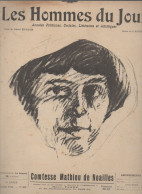 Revue LES HOMMES DU JOUR  N°288 Juillet 1913  Comtesse %athieu De NOAILLES ( Caricature De RAIETER( CAT1082 /288)) - 1900 - 1949