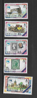 BELIZE 1984 AUSIPEX-TRAINS  YVERT N°681/685 NEUF MNH** - Trains