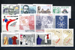 RC 27652 FRANCE 2013 LOT DE TIMBRES EN EURO A LA FACIALE 9,59€ NEUFS ** MNH TB - Unused Stamps