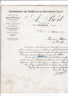 15-A.Bert...... Exploitation Des Forêts De La Margeride, Parquets & Planchers...Saint-Four.....(Cantal)...1904 - Agriculture