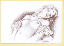 Illustrateur : Dessin De Emile MUSTACCHI / Vénus Endormie / Etude Sanguine / Pin-up / CPC N° 144 / Tirage Limité / 1992 - Other & Unclassified