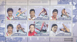 Guinea-Bissau 4047-4052 Sheetlet (complete. Issue) Unmounted Mint / Never Hinged 2009 Diving, Sailing - Guinea-Bissau