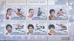 Guinea-Bissau 4041-4046 Sheetlet (complete. Issue) Unmounted Mint / Never Hinged 2009 Diving - Guinea-Bissau