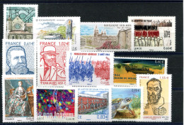 RC 27655 FRANCE 2014 LOT DE TIMBRES EN EURO A LA FACIALE 10,12€ NEUFS ** MNH TB - Unused Stamps