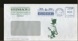 GERMANY - DEUTSCHE - EMA -   HOHENHAMELN  -  STEINBACH   Holzgalanterie Fabrik - Frankeermachines (EMA)