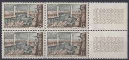 1957 FRANCE N** 1117 MNH Bloc De 4 - Unused Stamps