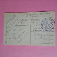 Service Militaire Des Chemins De Fer - Pontarlier (25) 12-12-1918 - Adressé à Monsieur Annet David à Béard (58) - Storia Postale