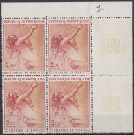 1973 FRANCE N** 1742 MNH Bloc De 4 - Ongebruikt