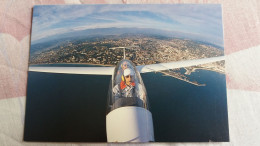 CPM BAIE DE CANNES EN JANUS CM   PHOTO DESESTRES ED S C A P  AVION PLANEUR ? - Andere & Zonder Classificatie