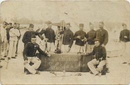 Militaires-ref E82-carte Photo -militaires -militaria -regiments -regiment-les Inseparables - - Regimientos