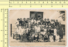 1930s School Girls, Kids Children Teacher Écolières Enfants Avec Professeur Fillettes Beograd Serbia VTG OLD PHOTO - Anonyme Personen