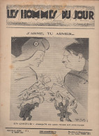 Revue LES HOMMES DU JOUR  N°NS08 Mars 1935  Caricature D'HITLER Par RpOger PRAT( CAT1082 /N08) - 1900 - 1949
