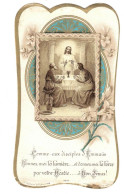 SOUVENIR PIEUX COMME AUX DISCIPLES D'EMMAÜS DONNEZ MOI LA LUMIERE ET LA FORCE IMAGE PIEUSE CHROMO HOLY CARD SANTINI - Andachtsbilder