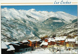 *CPM - 73 - Les Coches (2) - Vue Générale, Le Mont Blanc - Other & Unclassified