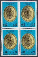 1975 FRANCE N** 1838 Bloc De 4  MNH - Nuevos