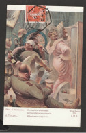 CPA Humoristique "Occupation Allemande." De Guillaume - T. à D. Du Bureau Annexe E Du MANS. - Guerre De 1914-18