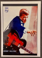 Carte Postale : Johnny Hallyday (Disques Philips Pour Vêtements Caddy - Paris 10e) 1960 - Entertainers