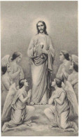 SOUVENIR PIEUX SIGNE DOUILLARD IMAGE PIEUSE CHROMO HOLY CARD SANTINI - Andachtsbilder