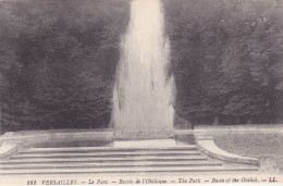 Postcard - Versailles - Le Parc - Bassin De I'Obelisque - The Park - Basin Of The Obelisk - Card No. 181 - VG - Non Classificati