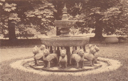 Postcard - Royaume De Belgique - Parc De Mariemont, Reproduction De La Fontaine Aux Lions De I'Albanbra De Grenade -VG - Unclassified