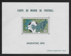 MONACO 1978 - BLOC SPECIAL N) 10** - FOOTBALL - ARGENTINE - MNH - Bloques