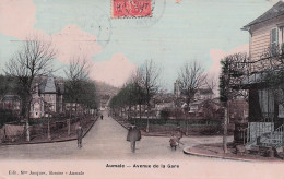 Aumale - Avenue De La Gare  - CPA °J - Aumale