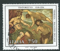 Italia, Italy, Italien, Italie 1994; 400° Morte Del Tintoretto : Arianna , Venere E Bacco ; Used. - Otros & Sin Clasificación