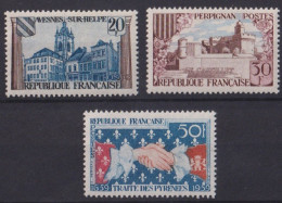 1959 FRANCE N* 1221 A 1223 - Ungebraucht