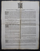 GENT DOKUMENT 1671. DE RAEDTSLIEDEN S'CONINX VAN CASTILLIEN , VAN LEON, VAN ARRAGON, & GRAVE VAN VLAEDREN - ZIE BESCHRIJ - Historical Documents