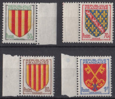 1955 FRANCE N** 1044 A 1047 MNH - Unused Stamps