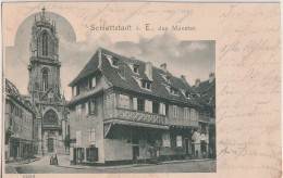 AK Schlettstadt/Elsass, Münster 1906 - Elsass